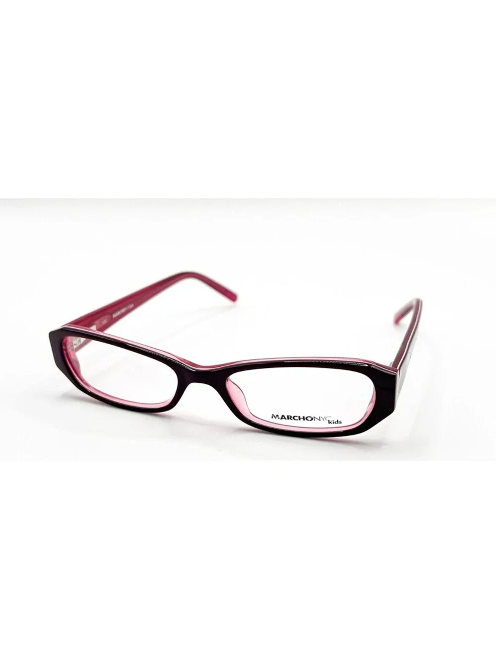 Marchon Nyc Mia 525 Plumberry Fuchsia Authentic Eyeglasses 47-16-130